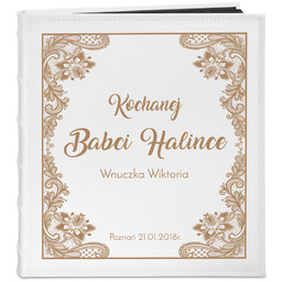 Album na zdjęcia z nadrukiem dla babci