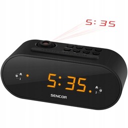 Radiobudzik Sencor SRC 3100B Czarny