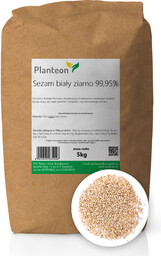 Sezam biały ziarno 99,95% 5kg