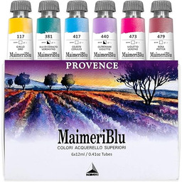 Maimeri BLU, Akwarele Sztuk Pięknych, Zestaw Provence, Karton,