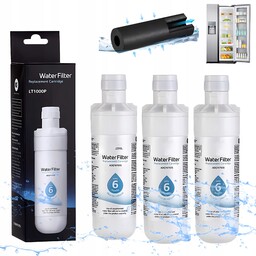 Filtr wody zewnętrzny do lodówki Lg LT1000P 3