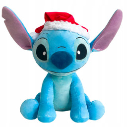 Disney Lilo&stitch Maskotka Stich Z Czapką Mikołaja Pluszak