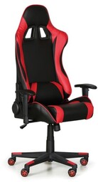 Fotel dla graczy RACING, czerwony