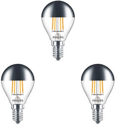 3-pack Żarówka LED 4W Filament Top Mirrored Korona