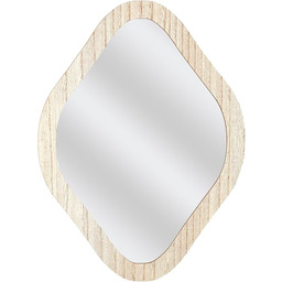 Home Deco Factory Lustro dekoracyjne Elio Losange drewniane