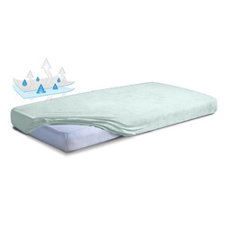 Babymatex Podkład higieniczny 70x140x10 frotte 33 miętowy nieprzemakalne