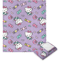 Northwest Hello Kitty jedwabny koc narzuta, 117 x