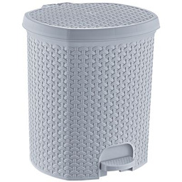Kosz na śmieci z pedałem Tjark "rattan-style" 21