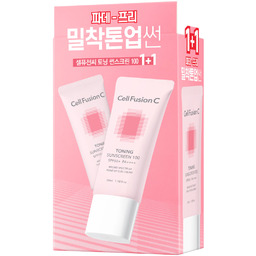 CELL FUSION C Toning Sunscreen 100 SPF50+/PA++++ Set