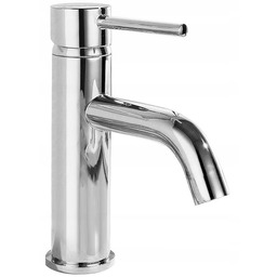 Bateria Lungo chrom umywalkowa niska