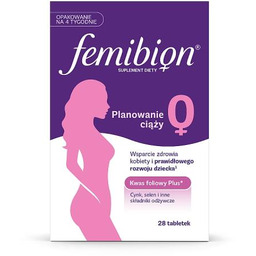 Femibion 0 Planowanie ciąży - 28 tabletek