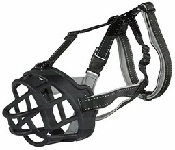 TRIXIE Kaganiec Muzzle Flex, silikonowy, S, czarny