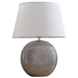 Lindby - Florentino Lampa Stołowa Silver/White