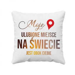 Moje ulubione miejsce na świecie jest obok ciebie