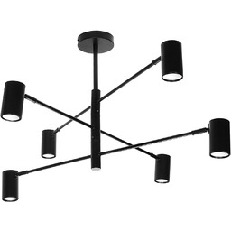 Lampa sufitowa SIENA 6 x spot czarny GU10