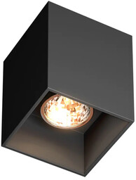 Lampa sufitowa SQUARE SPOT 50475-BK-N kwadrat 8,2cm Czarny