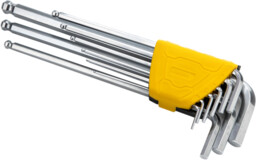 Deli Tools Zestaw kluczy imbusowych EDL3090, 1.5-10mm (srebrny)