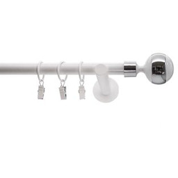 Karnisz kuty 19 mm biały 240 cm mix