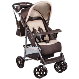 Lionelo, Emma Plus, Wózek spacerowy, Brązowo-Beżowy
