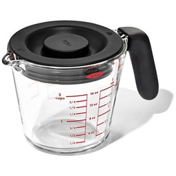 Miarka szklana (500 ml) + pokrywka Good Grips