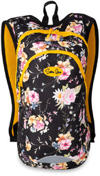Czarny plecak z kwiatowym wzorem 6l Semi Line