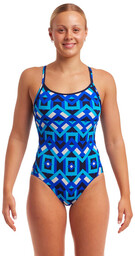FUNKITA Strój kąpielowy damski jednoczęściowy DIAMOND BACK ONE