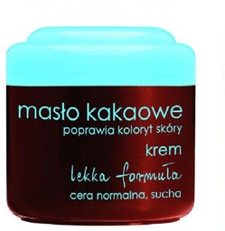 ZIAJA_Masło Kakaowe krem poprawiający koloryt skóry skóra normalna
