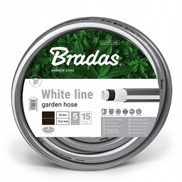 Wąż Ogrodowy 1/2" 30m Ogrodniczy 5-WARSTWOWY Odporny White