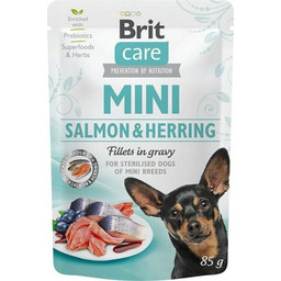 BRIT Care Mini Salmon&Herring Sterilised - mokra karma