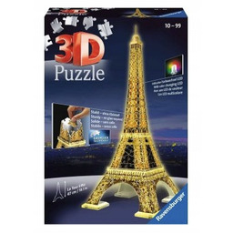 Puzzle 3D Wieża Eiffla nocą 216
