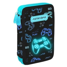 Piornik Szkolny Dwukomorowy Go Playing Astra Dla Chlopca