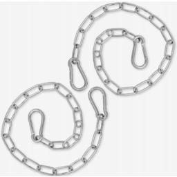 Łańcuszki 05 m 3 mm 2 sztuki stal