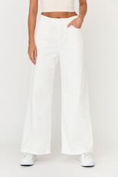 7 FOR ALL MANKIND Białe jeansy damskie Zoey