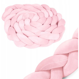 Otulacz do łóżeczka Ricokids 3m różowy