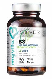 Witamina B3 500 mg (Amid) SILVER PURE 100%,