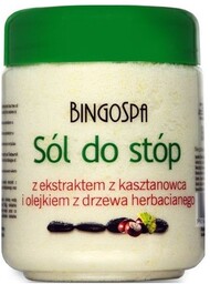 Sól do stóp z ekstraktem z kasztanowca