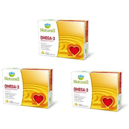 Zestaw Naturell Omega-3, 3 x 120 kapsułek