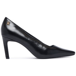 Szpilki Tommy Hilfiger Squared Toe High Heel Lth