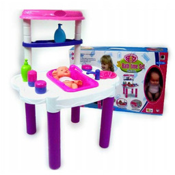 Zestaw Do Kąpieli Z Lalką Bobasem 22Cm Wanienka