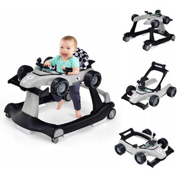 Wózek Do Nauki Chodzenia 4W1 Składany Chodzik Jeździk