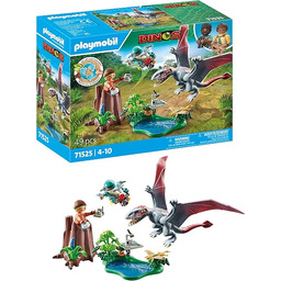 PLAYMOBIL Dinos 71525 Stacja badawcza dla dinozaurów Dimorfodonów,