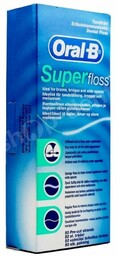 ORAL-B Superfloss - nić dentystyczna dla osób
