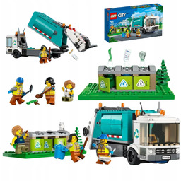 Klocki Lego City Ciężarówka Recyklingowa 60386 261 elementów