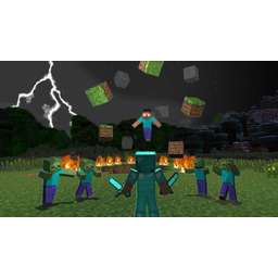 PUZZLE Minecraft GRA World A3 252 el