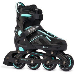 Rolki Regulowane Raven Pulse Black/Cyan
