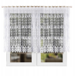 Firany Gotowe 400 X 120 CM Firanki Gipiurowe