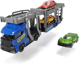 Dickie Toys 203745008 Laweta z 3 samochodami; transporter