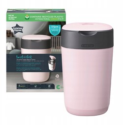 Tommee Tippee Pojemnik na zużyte pieluszki Różowy