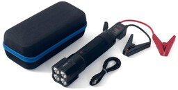 Choetech jump starter z powerbankiem 8000mAh - latarka