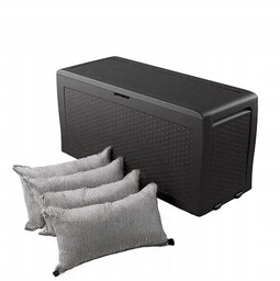 Keter Samoa Rattan Skrzynia ogrodowa schowek 270 l